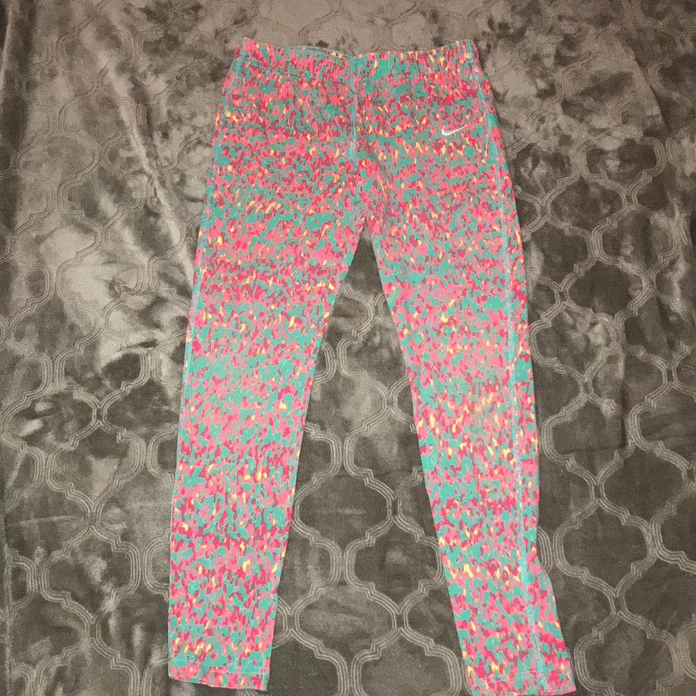 nike multicolor leggings